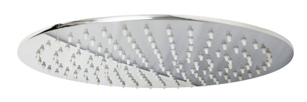 Soffione doccia 25 cm tondo 6,5 mm acciaio cromo lucido Smart