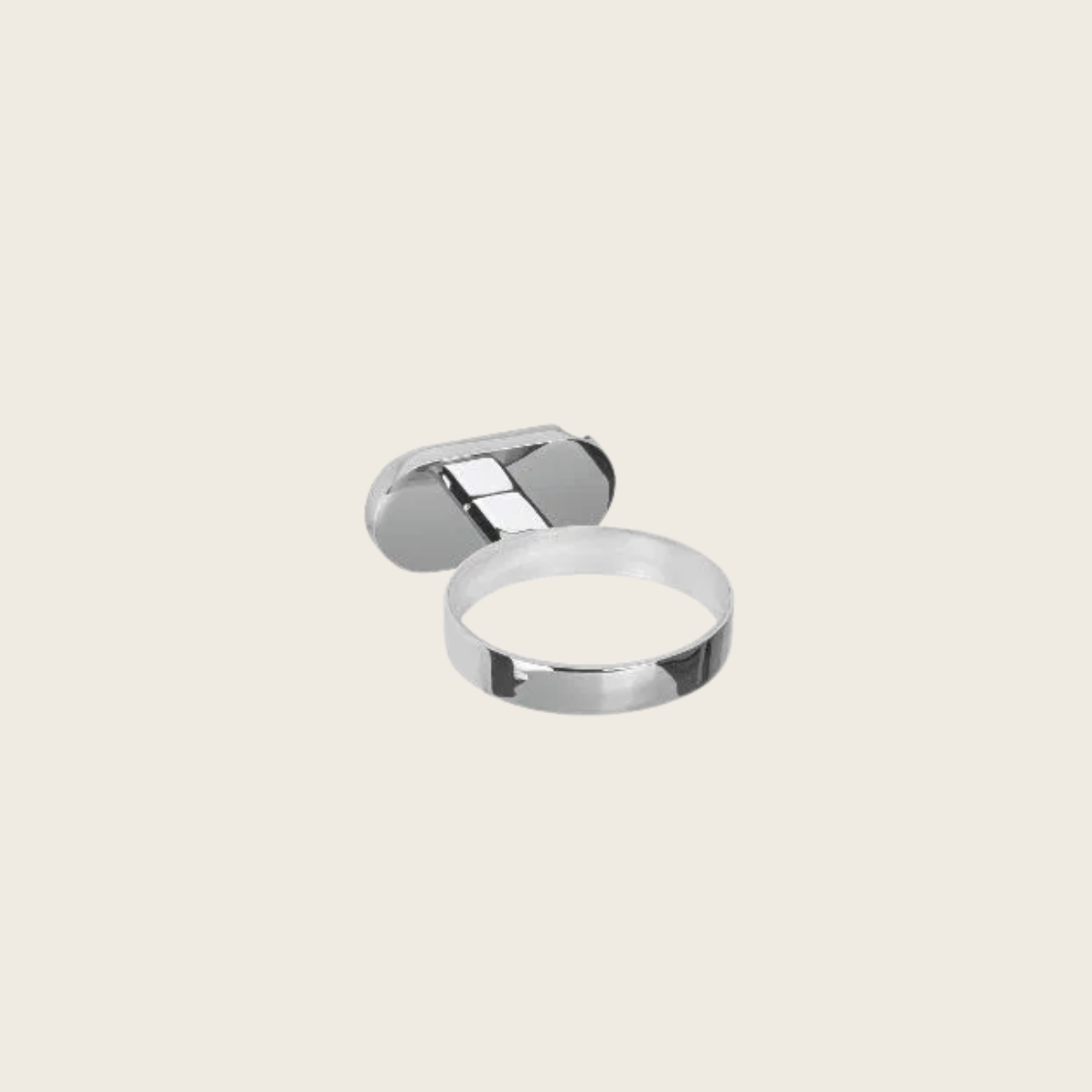 Colombo Design B99990 supporto per asciugacapelli Fit a muro cromo