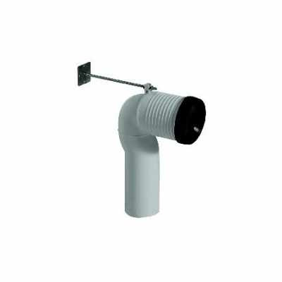 Globo Curva Tecnica Per Scarico Pavimento regolazione da 6 a 11 cm