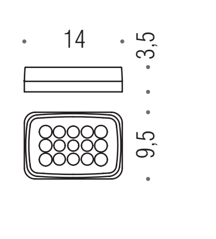 Colombo Time W4201 Porta Sapone a Parete in Vetro Acidato Naturale cromo