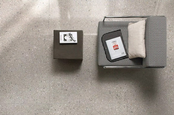 Pavimento rivestimento 30x60 comfort 9mm V3 in gres porcellanato Early grey Mix Cerim Match Up