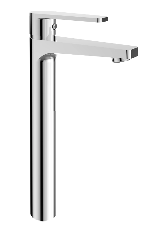Bridge coppia miscelatori lavabo alto e bidet cromo