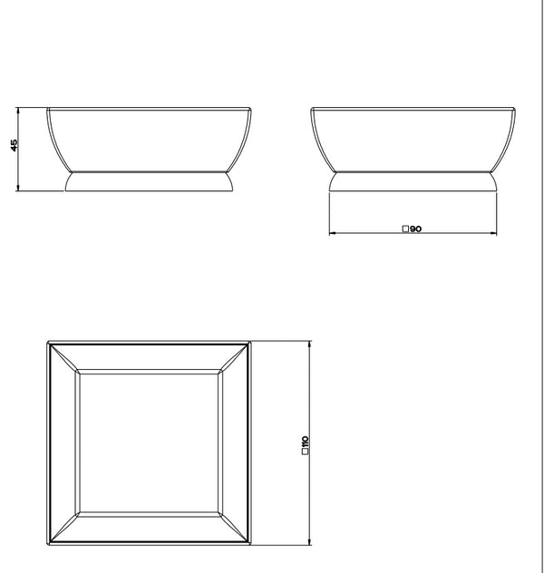 Porta Sapone Da Appoggio In Ceramica bianco Oro Mimi 33226 Gessi