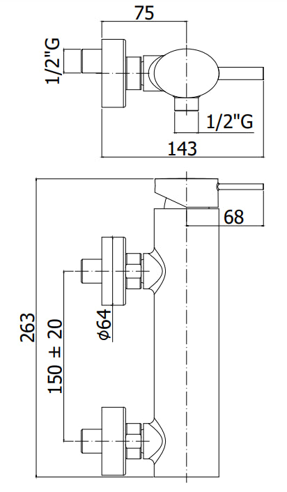 Paffoni Berry Br137 Miscelatore bidet Scarico Automatico Cromo