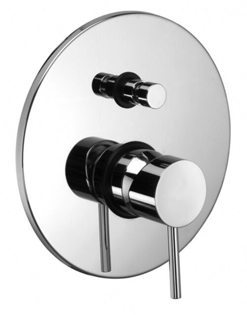 Paffoni Light Lig015cr Miscelatore doccia ad Incasso con, dettaglio ravvicinato della finitura e del marchio