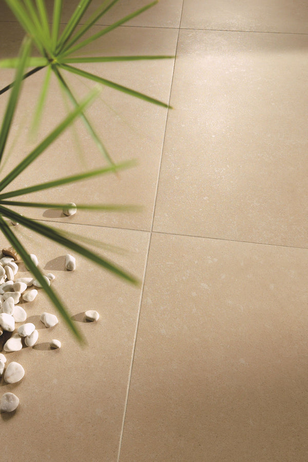Cotto D'Este Kerlite Buxy Plus 3 Pavimento Rivestimento 100x100 cm 3,5 mm Amande