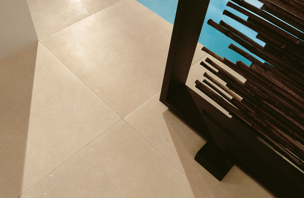 Cotto D'Este Kerlite Buxy Plus 3 Pavimento Rivestimento 100x100 cm 3,5 mm Amande