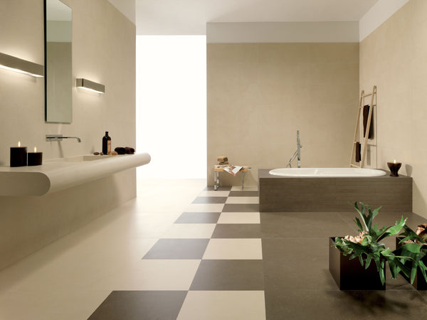 Cotto D'Este Kerlite Buxy Plus 3 Pavimento Rivestimento 100x100 cm 3,5 mm Amande