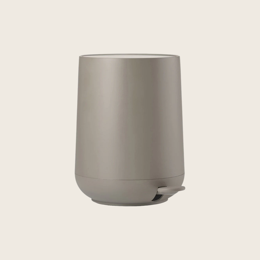 Pattumiera a pedale 5 litri in abs soft touch tortora Zone denmark nova one