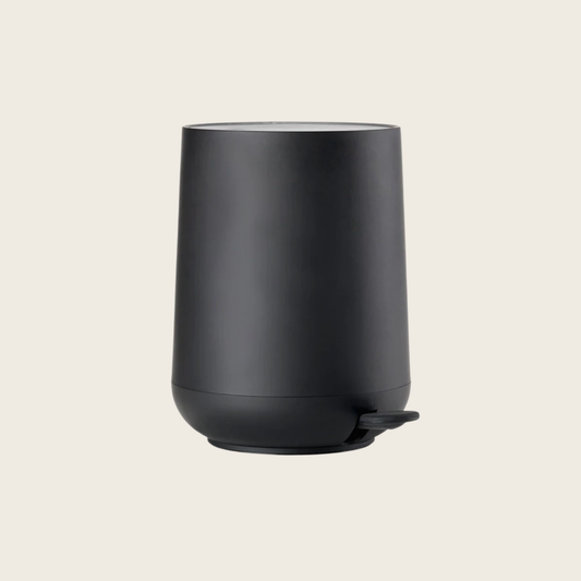 Pattumiera a pedale 5 litri in abs soft touch nero Zone denmark nova one
