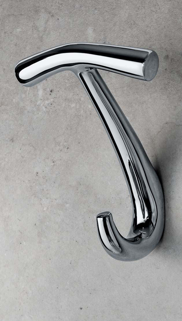 Colombo Design Luna Cb37 Appendino Appendiabiti 3 posizioni Cromo