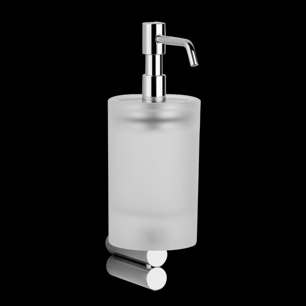 Dispenser portasapone in Vetro Satinato Cromo Trasparenze 37313 Gessi