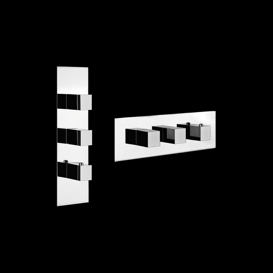 Parti Esterne Doccia Termostatico 2 Uscite senza parte incasso Quadro 35004 Gessi