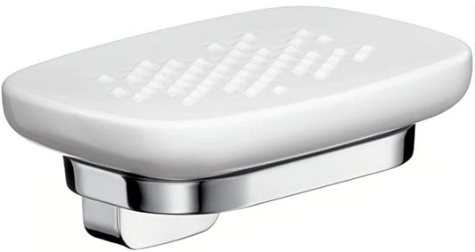 Porta Sapone a Parete bianco Cromo Urquiola 42433000 Hansgrohe