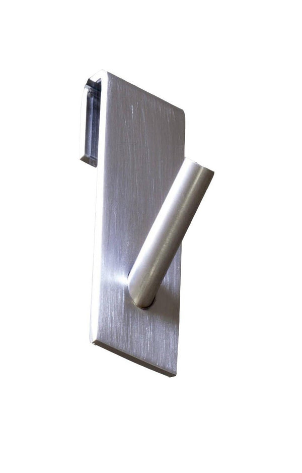 Antonio Lupi Billo Appendiabiti Per Vetro Box Doccia Finitura Acciaio inox