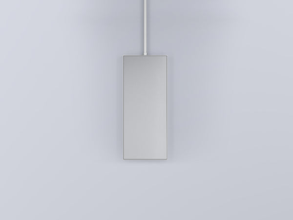 Cielo Arcadia argo specchio 40x95 telescopico senza luce led asta regolabile in metallo talco