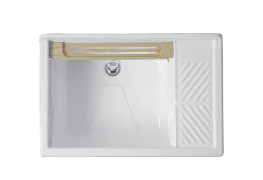 Colavene lindo mobile lavatoio 75x50 senza cesto bianco lucido