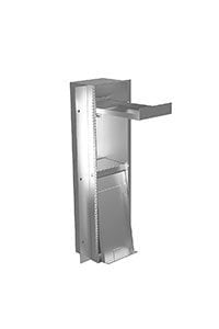 Antonio Lupi Design Sesamo5 Porta Rotolo Con Scorta Da Incasso In Acciaio Inox