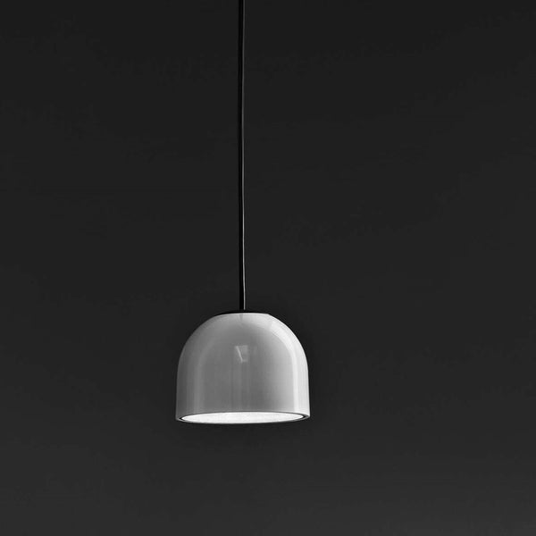 Flos Wan Suspension Lampada 11 cm a sospensione Bianco, particolare del diffusore luminoso