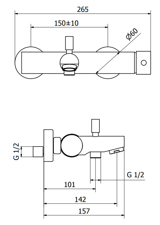 Teorema Jabil 25 Set Miscelatori Monocomando Lavabo Bidet E Vasca Nero Opaco