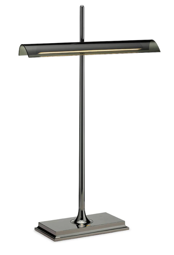 Flos Goldman Lampada Da Tavolo con sensore ottico nero fume