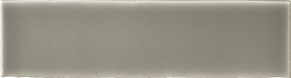 Mutina Ceramica Piastrella Trafilato Smaltato Cm 5,3x19,8 In Ceramica Grigio Medio