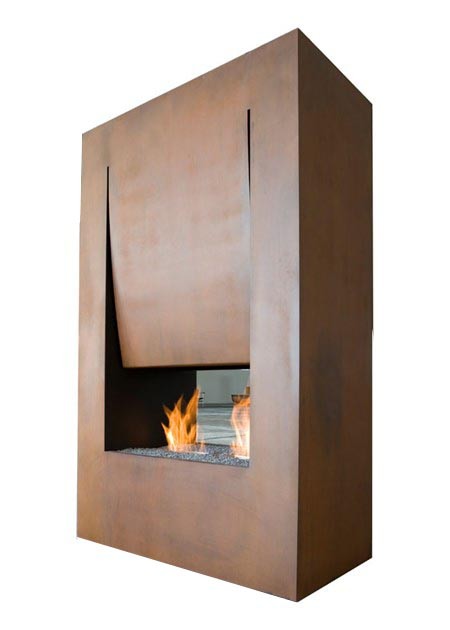 Antonio Lupi Cantob108 Camino Bifacciale A Bioetanolo 108x60x180 cm Laccato Cat. G