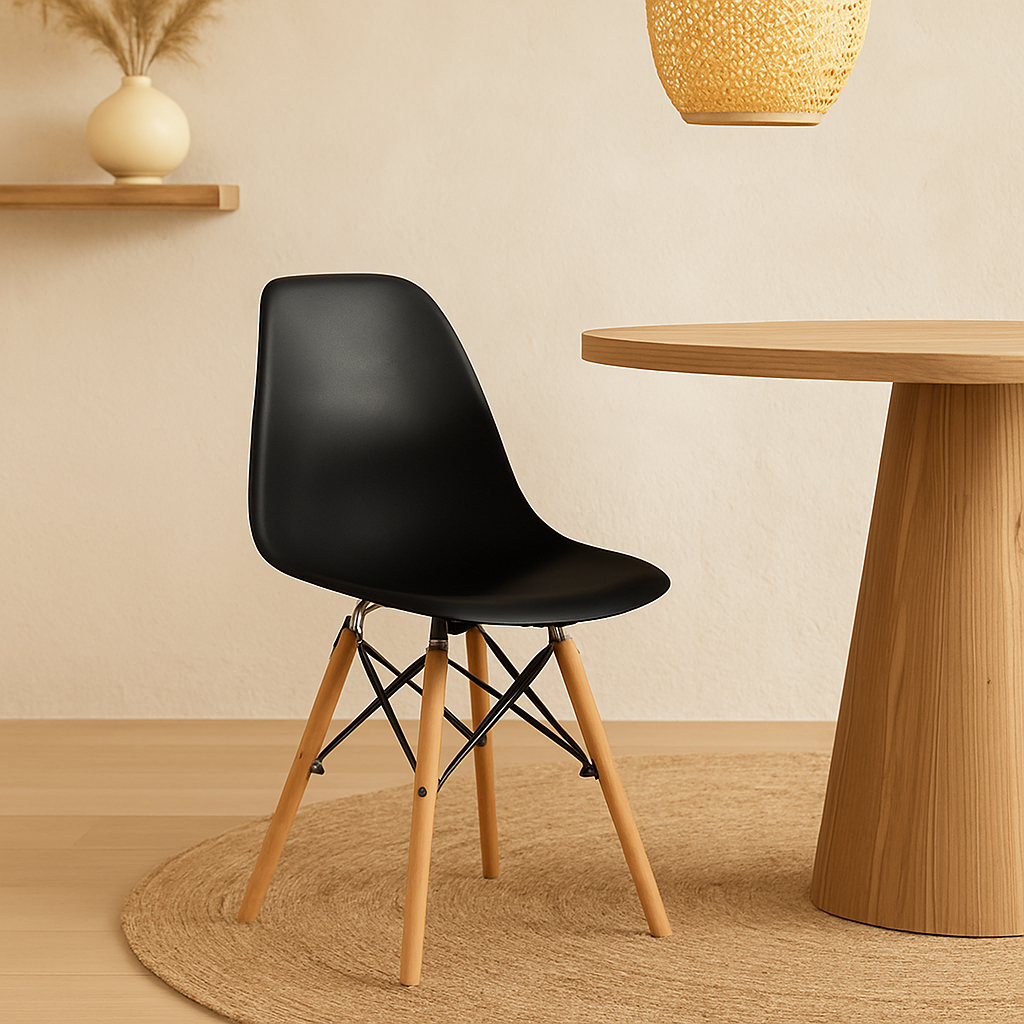 Andrea Bizzotto Madeline sedia design da interno nero 0730165