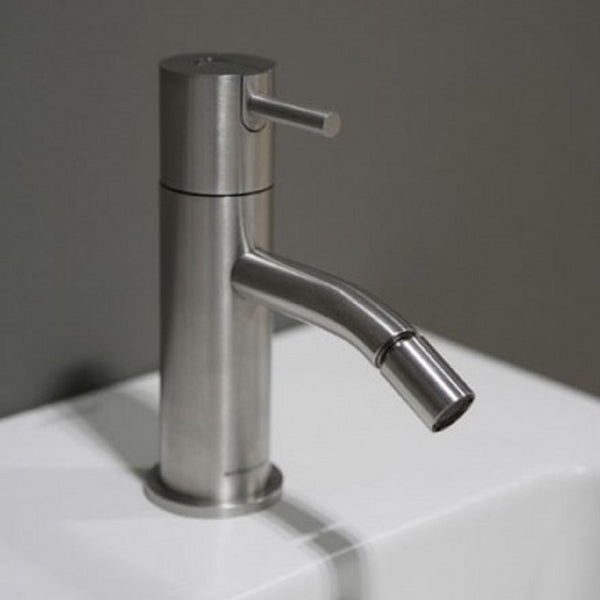 Antonio Lupi Ayati Miscelatore Bidet Acciaio inox Satinato, componenti inclusi smontati: corpo incasso, placca e rosone...