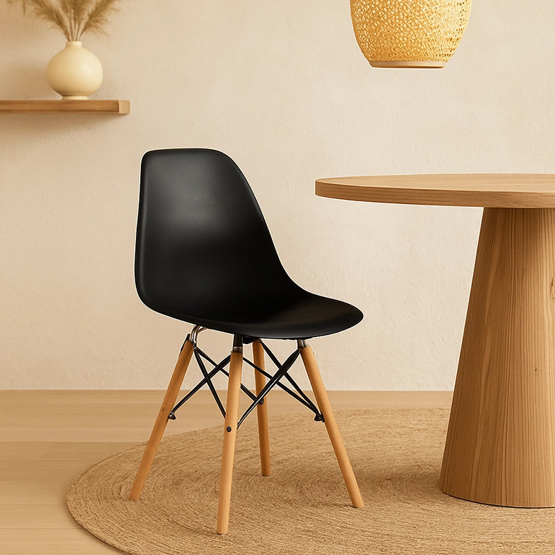 Andrea Bizzotto Madeline sedia design da interno nero 0730165