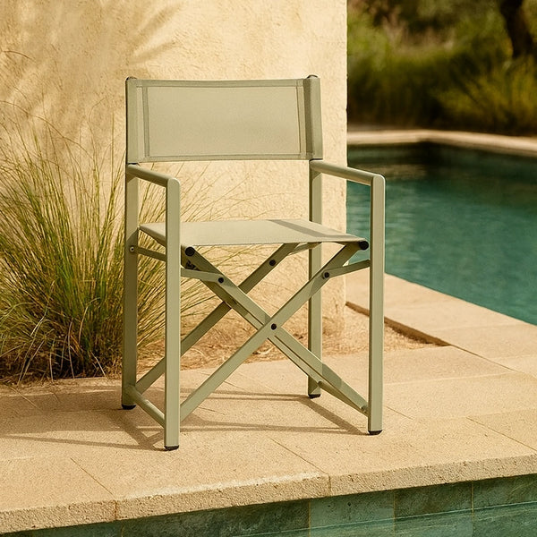 Andrea Bizzotto Taylor Sedia regista pieghevole in alluminio breeze 0663861