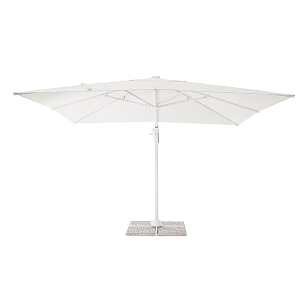 Andrea Bizzotto Vega ombrellone 3x3 bianco 0795865