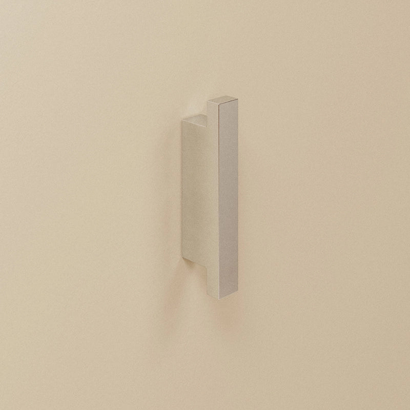 Appendino bagno 11 cm rettangolare a muro Cromo The Grid 2680121 Cosmic