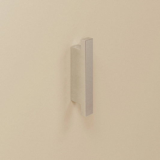 Appendino bagno 11 cm rettangolare a muro Cromo The Grid 2680121 Cosmic