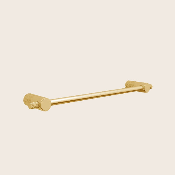 Bertocci Easy Portasciugamani a muro 35 cm texture montato a parete, vista del design e della finitura