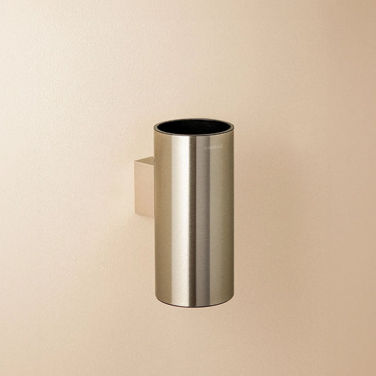 Bicchiere Portaspazzolini a muro cromo Lucido Logic 2260203 Cosmic