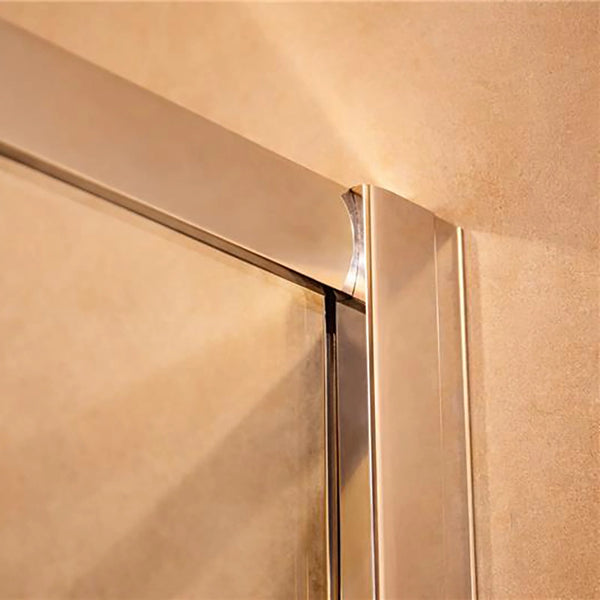 Box doccia 70x160 Nuvola un anta scorrevole reversibile trasparente 6 mm H 190 cromo