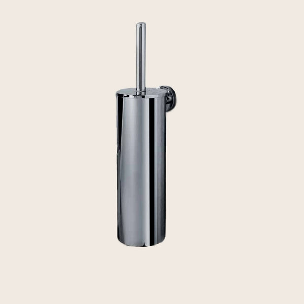 Colombo Basic b2707 Porta Scopino Sospeso Cromo montato a parete, vista del design e della finitura - Colombo Design