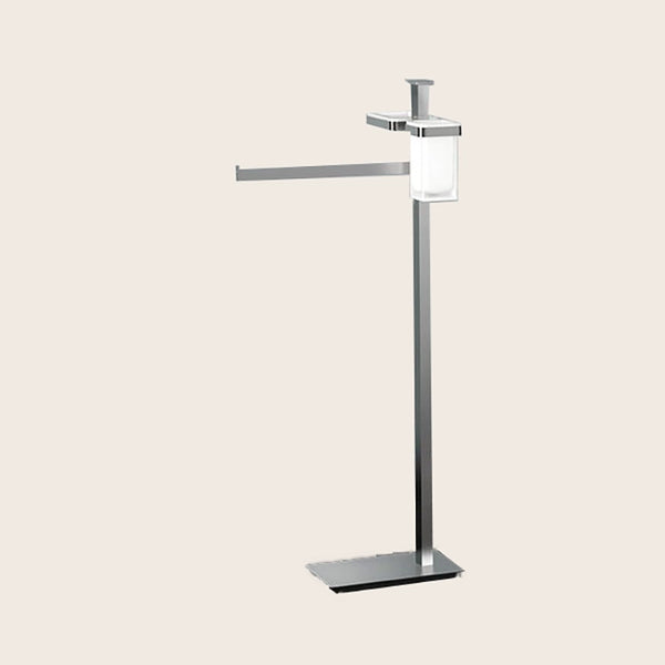 Colombo Units B9110 Piantana portasciugamani portasapone e portaspazzolini cromo