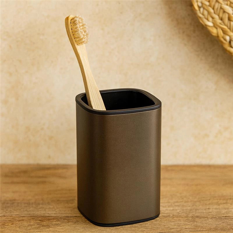 Colombo design Trenta B30410 Bicchiere Porta spazzolini da Appoggio Bronze