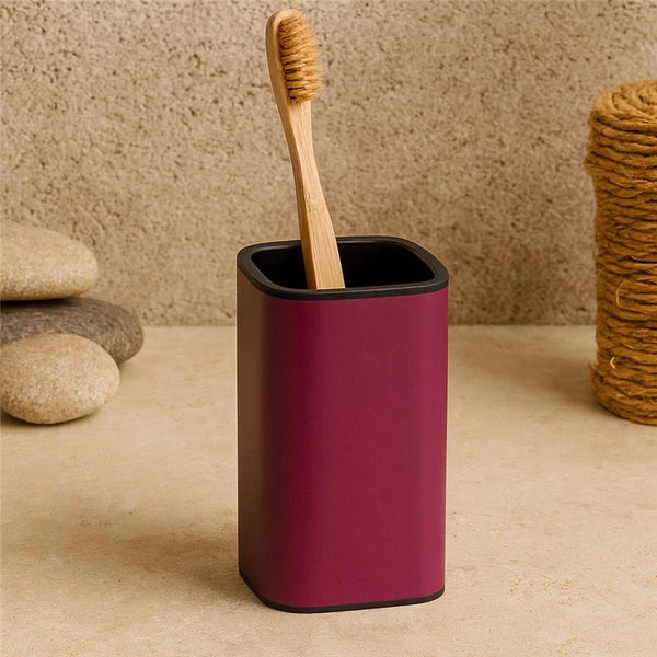 Colombo design Trenta B30410 Bicchiere Porta spazzolini da Appoggio Claret Violet