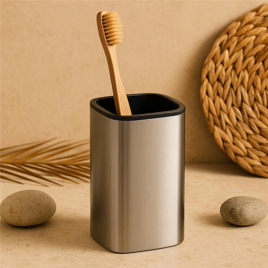 Colombo design Trenta B3041 Bicchiere portaspazzolini Da appoggio Cromo