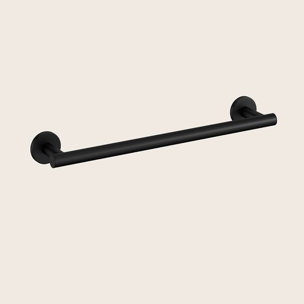 Cosmic Architect Portasciugamani 45 cm a muro nero Soft Soft Black Nero Sat in opaco montato a parete, vista del design e...