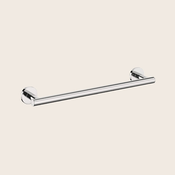 Cosmic Architect S+ Porta Asciugamani 45 Cm Cromo in acciaio inox e lucido montato a parete, vista del design e della...