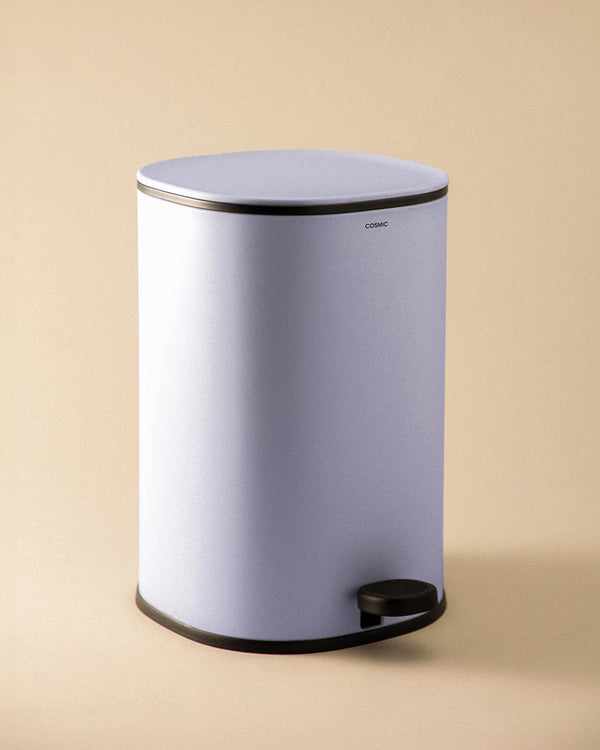 Cosmic Essential pattumiera 5L in acciaio lavanda