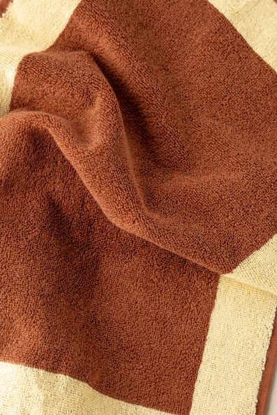 Cosmic Frames Asciugamano da bagno 30x50 toffee cream