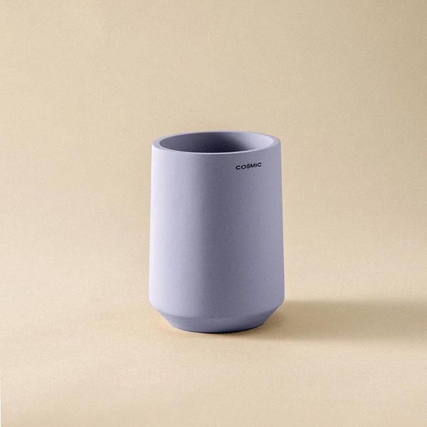 Cosmic Saona porta spazzolini in resina lavanda