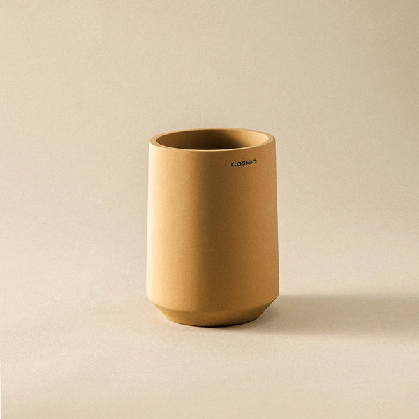 Cosmic Saona porta spazzolini in resina mandarino