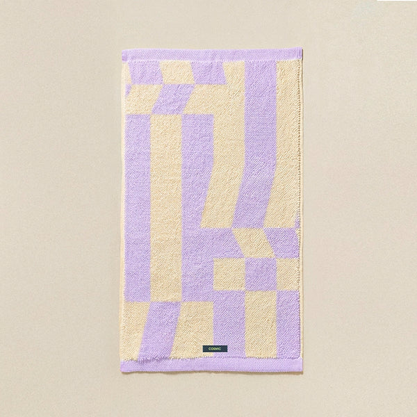 Cosmic Shapes Asciugamano da bagno 50x90 sun lavender