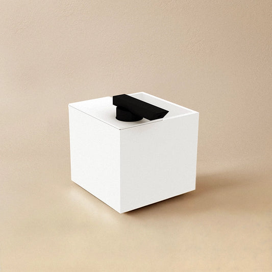 Dispenser portasapone con Portaspazzolini nero Satinato Bianco The Grid 2683604 Cosmic